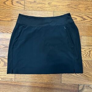 Athleta Black Skort